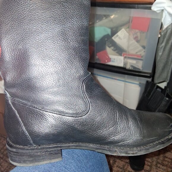 Matisse Colt Black Leather Pull On Boots NIB Sz 8M - Picture 9 of 11